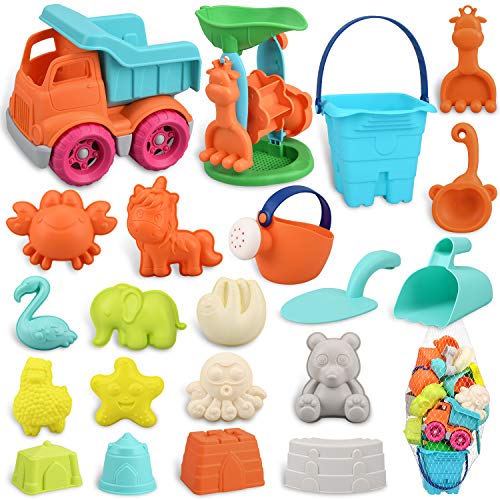 4x Kinder-Sandspielzeug  ideal für die kleine Tasche 4 verschiedene Modelle !!!! 