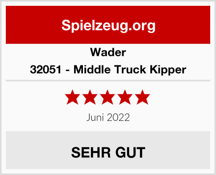 Wader 32051 - Middle Truck Kipper Test