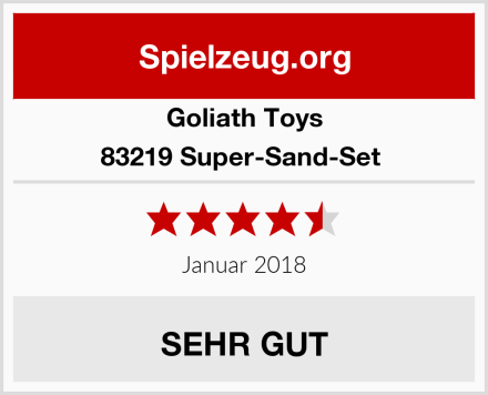 Goliath Toys 83219 Super-Sand-Set  Test