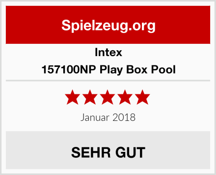 Intex 157100NP Play Box Pool Test