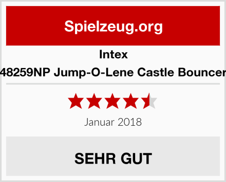 Intex 48259NP Jump-O-Lene Castle Bouncer Test