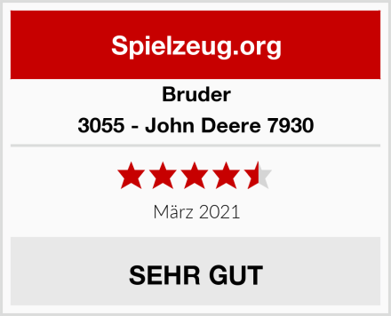 BRUDER 3055 - John Deere 7930 Test