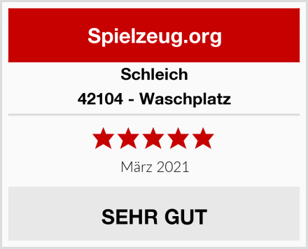 Schleich 42104 - Waschplatz Test
