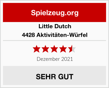 Little Dutch 4428 Aktivitäten-Würfel Test