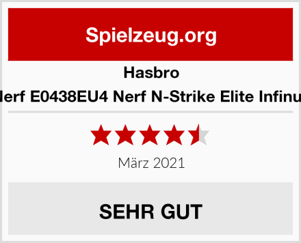 Hasbro Nerf E0438EU4 Nerf N-Strike Elite Infinus Test
