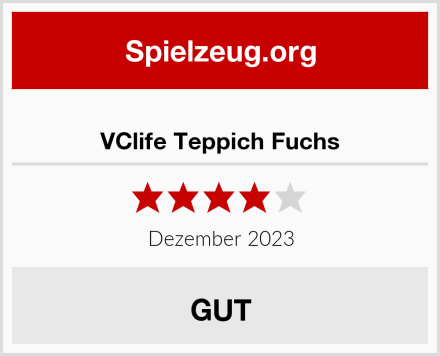  VClife Teppich Fuchs Test
