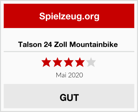  Talson 24 Zoll Mountainbike  Test