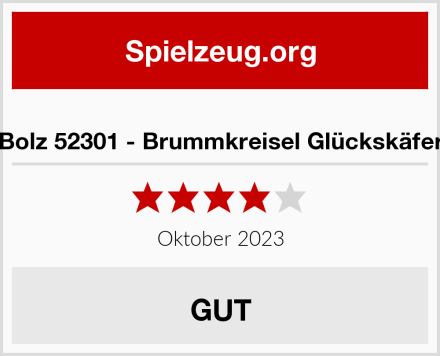  Bolz 52301 - Brummkreisel Glückskäfer Test