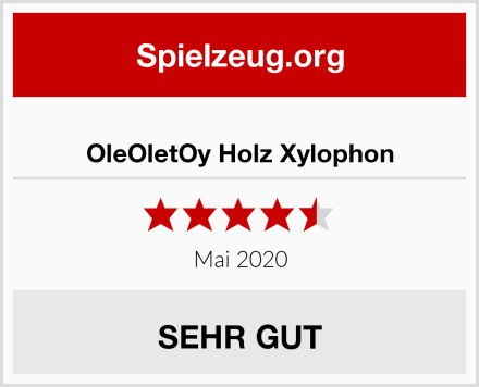  OleOletOy Holz Xylophon Test