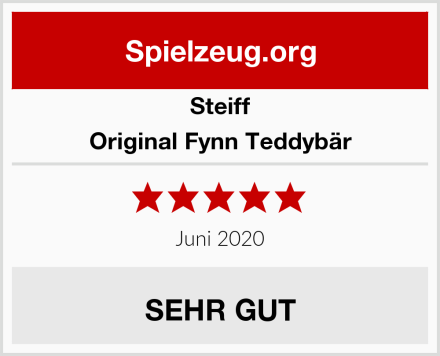 Steiff Original Fynn Teddybär Test