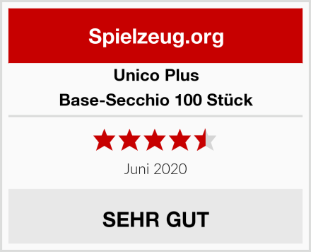 Unico Plus Base-Secchio 100 Stück Test