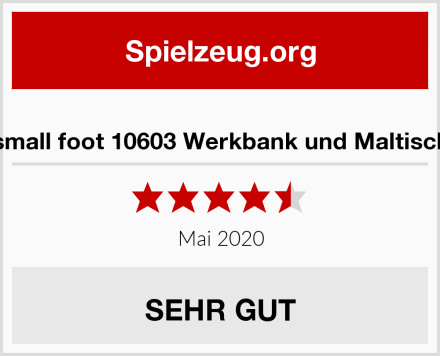  small foot 10603 Werkbank und Maltisch Test