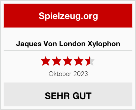  Jaques Von London Xylophon Test
