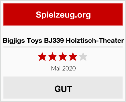  Bigjigs Toys BJ339 Holztisch-Theater Test