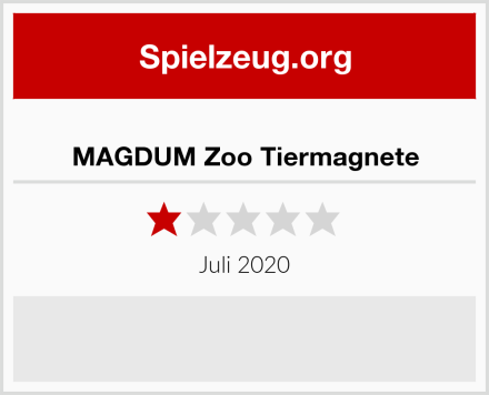  MAGDUM Zoo Tiermagnete Test