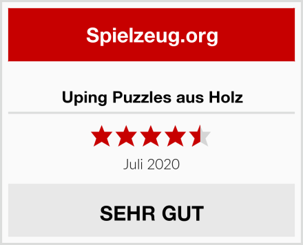  Uping Puzzles aus Holz Test