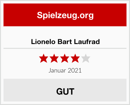  Lionelo Bart Laufrad Test