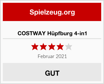  COSTWAY Hüpfburg 4-in1 Test