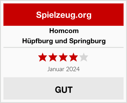 Homcom Hüpfburg und Springburg Test