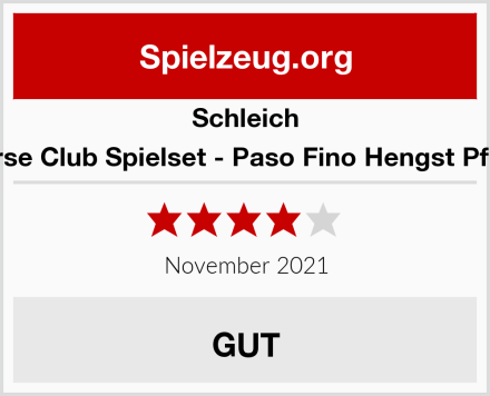 Schleich 42468 Horse Club Spielset - Paso Fino Hengst Pferdeshow Test