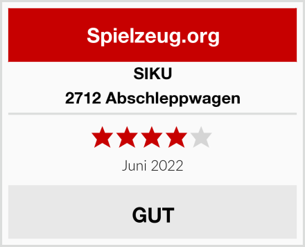SIKU 2712 Abschleppwagen Test