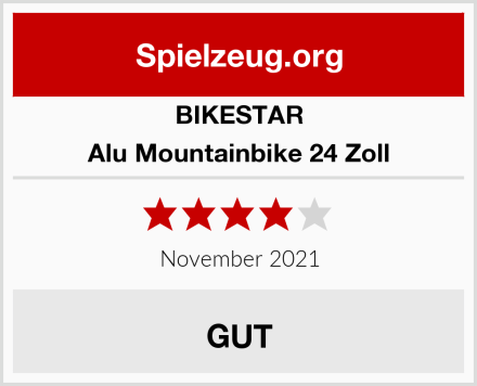 BIKESTAR Alu Mountainbike 24 Zoll Test
