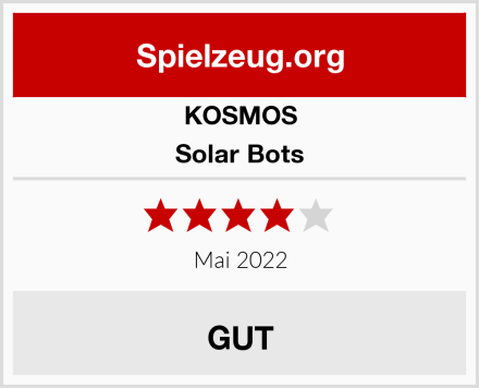 KOSMOS Solar Bots Test