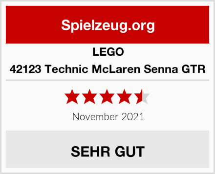 LEGO 42123 Technic McLaren Senna GTR Test