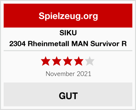 SIKU 2304 Rheinmetall MAN Survivor R Test
