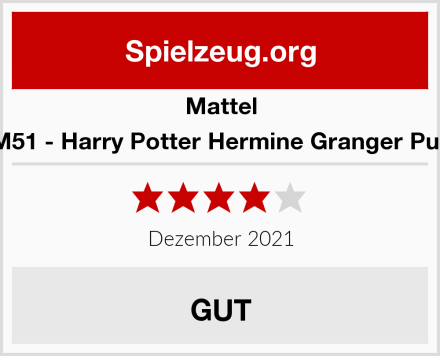 Mattel FYM51 - Harry Potter Hermine Granger Puppe Test