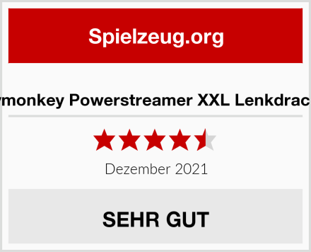  Skymonkey Powerstreamer XXL Lenkdrachen Test