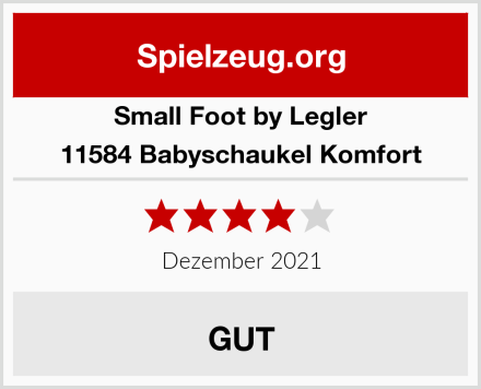 Small Foot by Legler 11584 Babyschaukel Komfort Test
