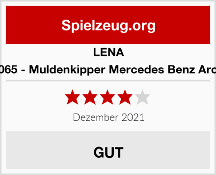 Lena 02065 - Muldenkipper Mercedes Benz Arocs Test