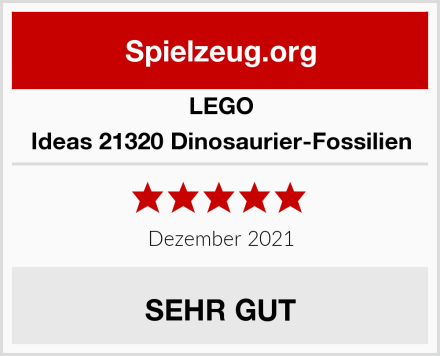 LEGO Ideas 21320 Dinosaurier-Fossilien Test