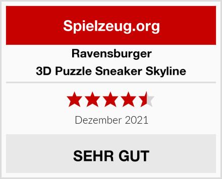 Ravensburger 3D Puzzle Sneaker Skyline Test