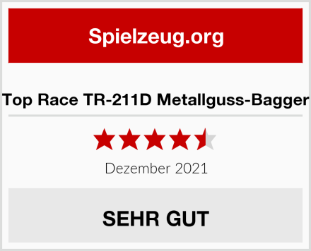  Top Race TR-211D Metallguss-Bagger Test