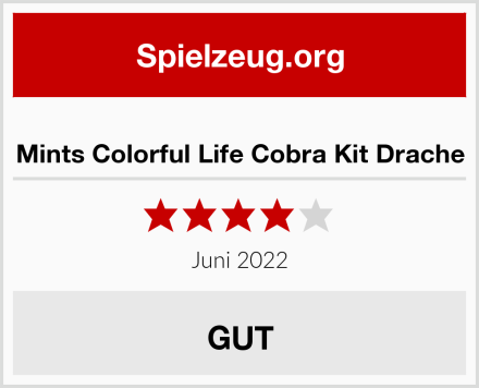 Mints Colorful Life Cobra Kit Drache Test