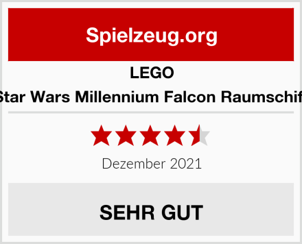 LEGO Star Wars Millennium Falcon Raumschiff Test
