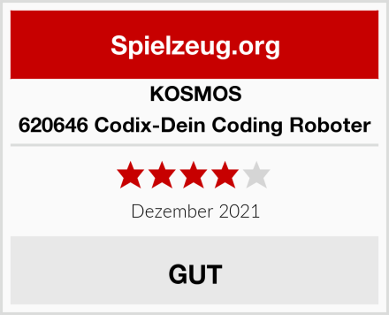 KOSMOS 620646 Codix-Dein Coding Roboter Test