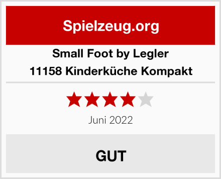 Small Foot by Legler 11158 Kinderküche Kompakt Test