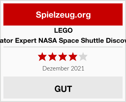 LEGO Creator Expert NASA Space Shuttle Discovery Test