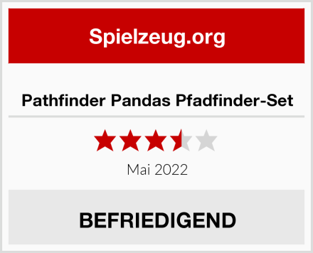 Pathfinder Pandas Pfadfinder-Set Test