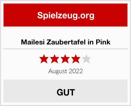  Mailesi Zaubertafel in Pink Test