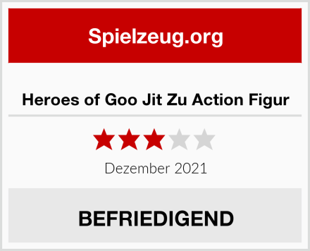  Heroes of Goo Jit Zu Action Figur Test