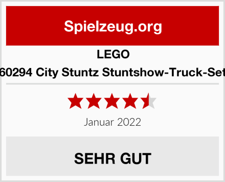 LEGO 60294 City Stuntz Stuntshow-Truck-Set Test