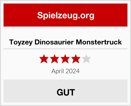  Toyzey Dinosaurier Monstertruck Test
