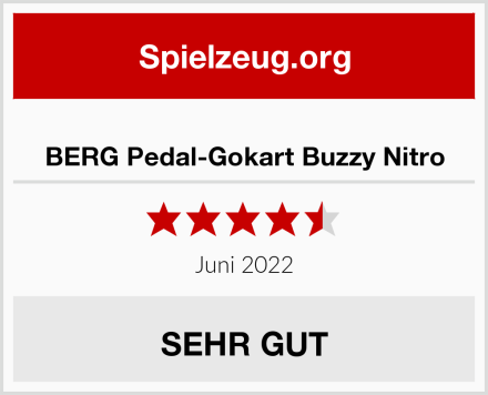  BERG Pedal-Gokart Buzzy Nitro Test