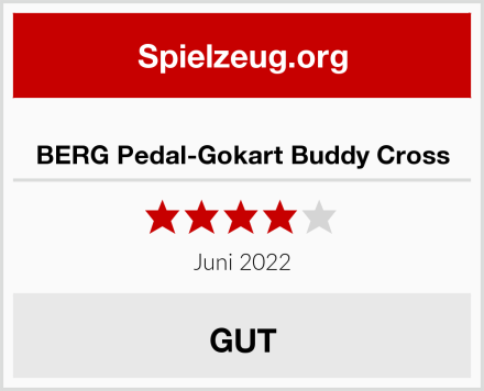  BERG Pedal-Gokart Buddy Cross Test