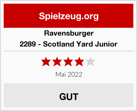 Ravensburger 2289 - Scotland Yard Junior Test