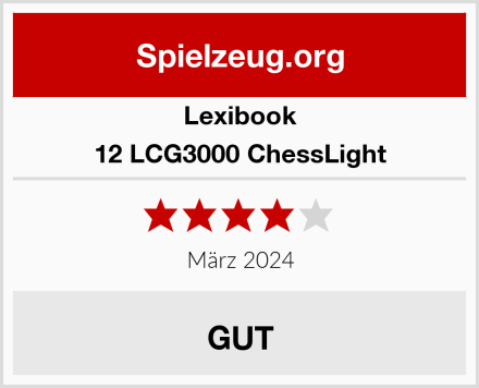 Lexibook 12 LCG3000 ChessLight Test